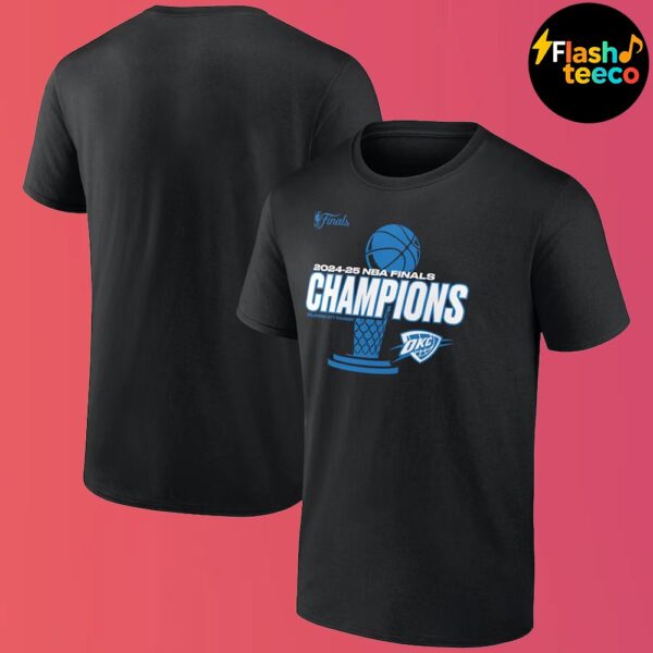 2024-2025 NBA Finals Champions Are Oklahoma City Thunder Unisex Essential T-Shirt