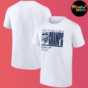 2024-2025 NBA Finals Champs Are OKC Oklahoma City Thunder Unisex Essential T-Shirt