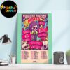 Coldplay Denver Poster 2025 Music Of The Spheres Tour At Empower Field At Mile High In Denver CO On June 10th 2025 Home Decor Poster Canvas