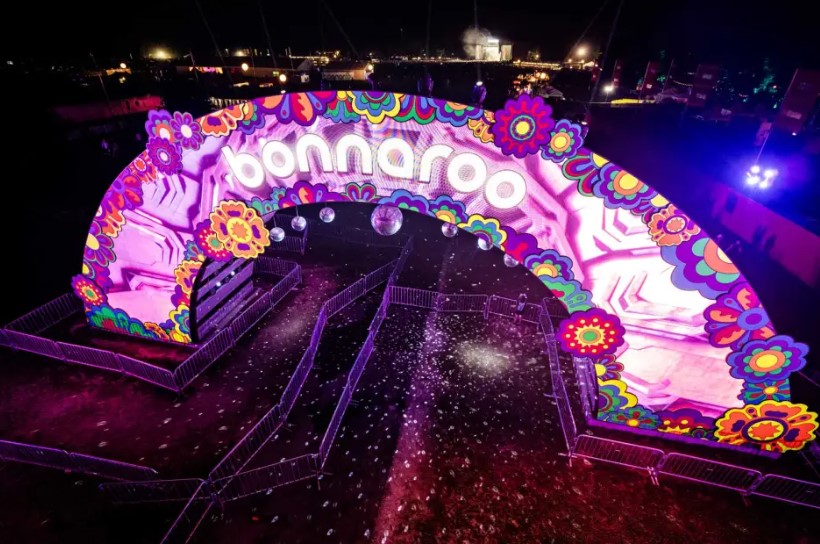 A general view of the atmosphere at the Bonnaroo Music & Arts Festival on June 17, 2022 in Manchester, Tennessee