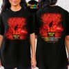 ACDC PWR Up Tour Australia 2025 Poster Dates List With Special Guest Amyl And The Sniffers Unisex T-Shirt