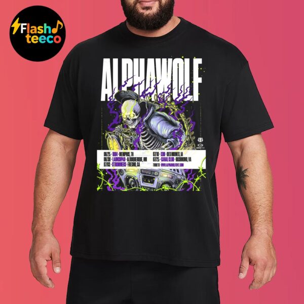 Alpha Wolf USA Sideshows Dates List Unisex Essential T-Shirt