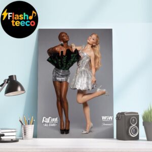 Ariana Grande And Cynthia Erivo Stun For RuPaul’s Drag Race All Stars 10 Wall Art Home Decor Poster Canvas