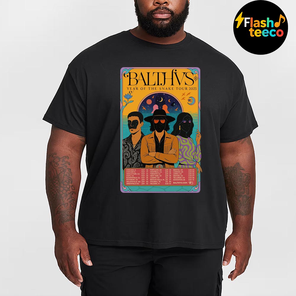 Balthvs Year Of The Snake Tour 2025 Poster Dates List Essential T-Shirt Balthvs Year Of The Snake Tour 2025 Poster Dates List Essential T-Shirt