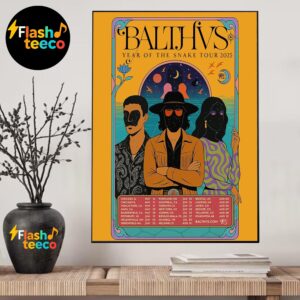 Balthvs Year Of The Snake Tour 2025 Poster Dates List Home Decor Poster Canvas