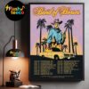 Authority Zero European Tour 2025 Dates List Wall Art Home Decor Poster Canvas