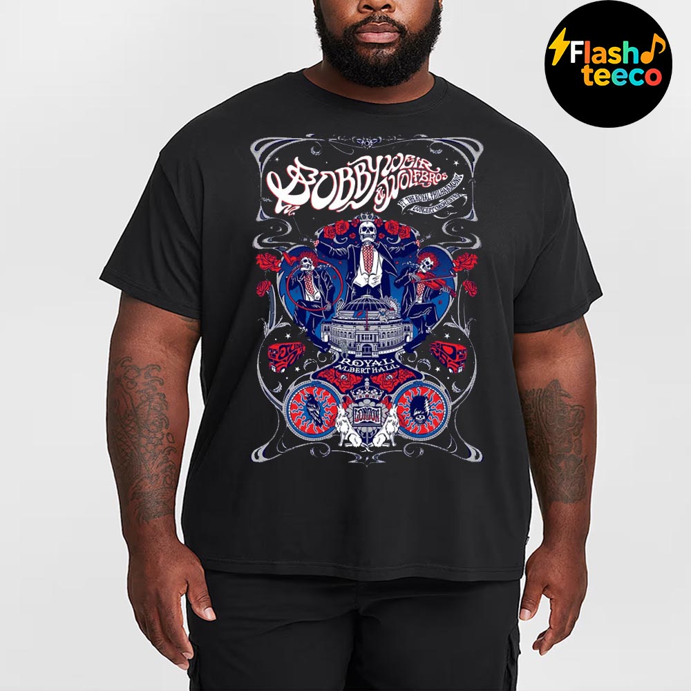 Bobby Weir And Wolf Bros ft The Royal Philharmonic Concert Orchestra At Royal Albert Hall In London UK On June 21st 2025 Essential T-Shirt Bobby Weir And Wolf Bros ft The Royal Philharmonic Concert Orchestra At Royal Albert Hall In London UK On June 21st 2025 Essential T-Shirt