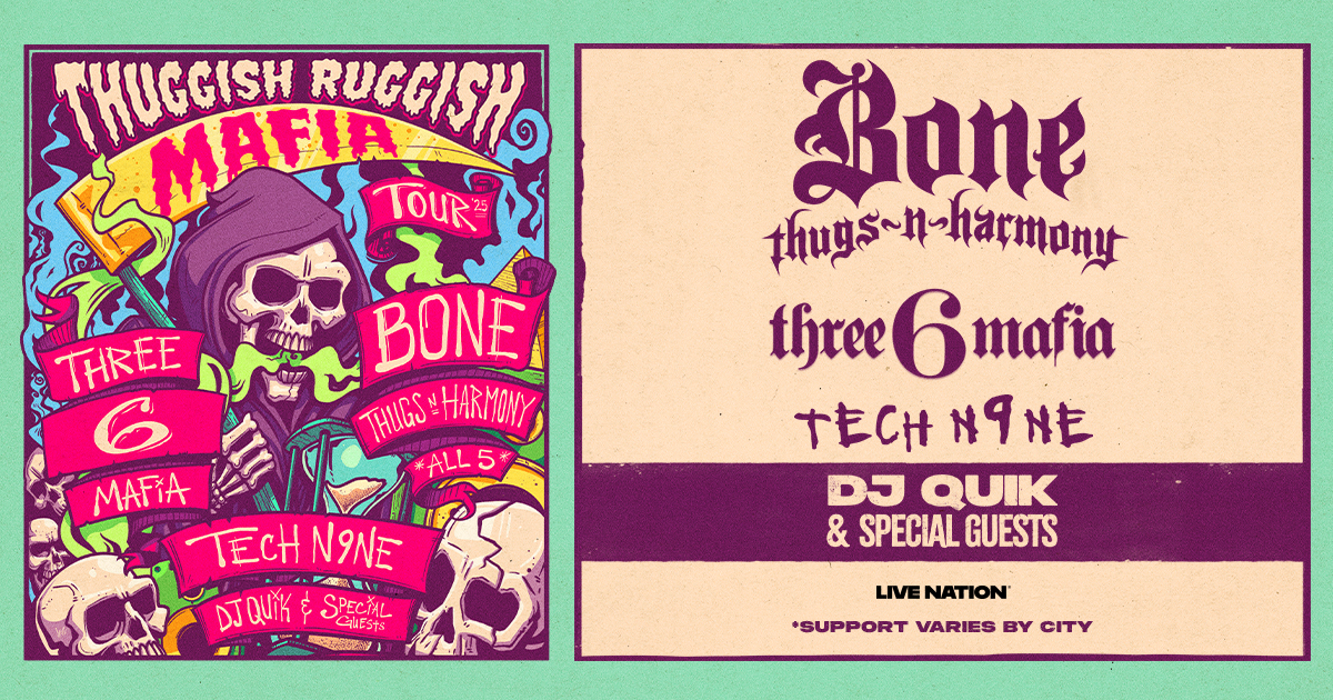 Bone Thugs N Harmony And Three 6 Mafia Announce The Thuggish Ruggish Mafia Tour