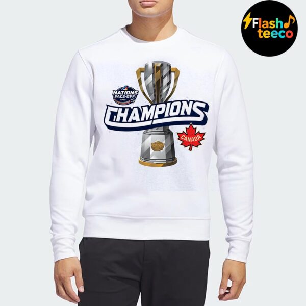 Canada Are 2025 4 Nations Face-Off Champions Unisex Essential T-Shirt
