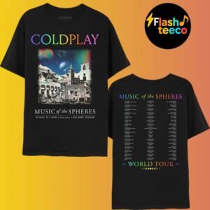 Coldplay El Paso Limited Edition Tour Tee 2025 Music Of The Spheres Tour At Sun Bowl Stadium In El Paso TX On June 13-14 2025 Two Sides Unisex T-Shirt