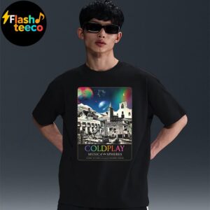 Coldplay El Paso Poster 2025 Music Of The Spheres Tour At Sun Bowl Stadium In El Paso TX On June 13-14 2025 Unisex Essential T-Shirt