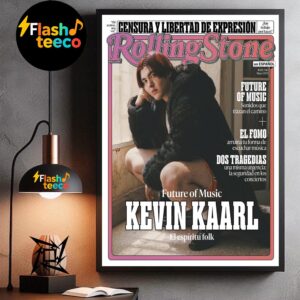 Future Of Music Kevin Kaarl On Cover Rolling Stone En Espanol Wall Art Home Decor Poster Canvas
