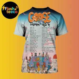 Goose The Band Everything Must Go Summer Tour 2025 Dates List All Over Print Shirt