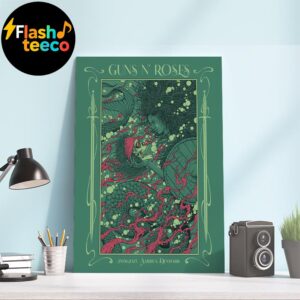 Guns N Roses Aarhus 2025 World Tour Tonight Poster Concert At Eskelunden In Aarhus Denmark On June 29 2025 Home Decor Poster Canvas