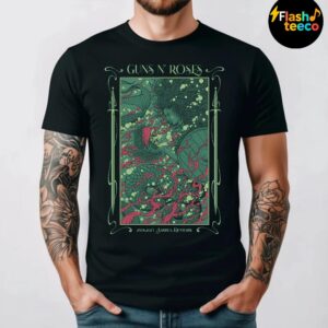 Guns N Roses Aarhus 2025 World Tour Tonight Poster Concert At Eskelunden In Aarhus Denmark On June 29 2025 Unisex Essential T-Shirt