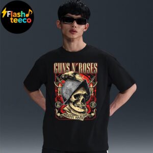 Guns N Roses Poster Show At Park 360 In Hradec Kralove CZ On June 15th 2025 Essential Unisex T-Shirt