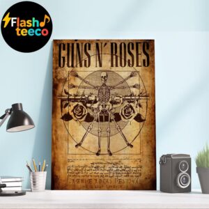 Guns N Roses Summer 2025 World Tour At The Firenze Rocks Festival In Florence IT On June 12th 2025 Wall Art Home Decor Poster Canvas