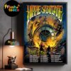 Alpha Wolf USA Sideshows Dates List Wall Art Home Decor Poster Canvas