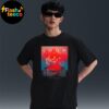 ACDC Prague 2025 PWR Up Tour Poster At Airport Letnany In Prague Czech Republic On June 26th 2025 Unisex T-Shirt