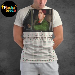 Kevin Kaarl Ultra Sodade Tour 2025 Full Dates List All Over Print Shirt