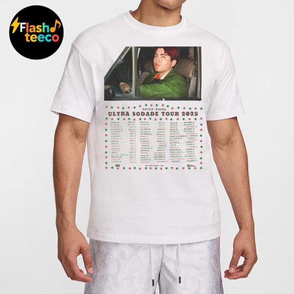 Kevin Kaarl Ultra Sodade Tour 2025 Full Dates List Unisex Essential T-Shirt