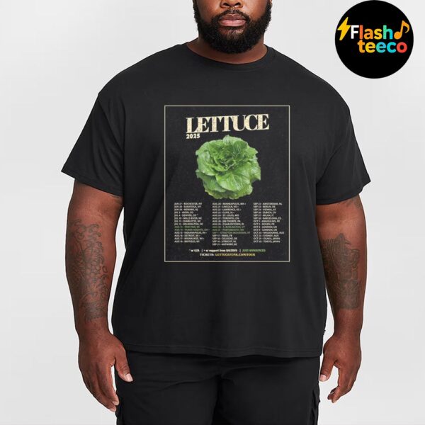 Lettuce Funk 2025 Tour Dates List With GZA And Balthvs Music Essential T-Shirt