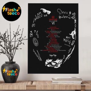 Lil Wayne 2025 Tha Carter VI Official Tracklist Wall Art Home Decor Poster Canvas