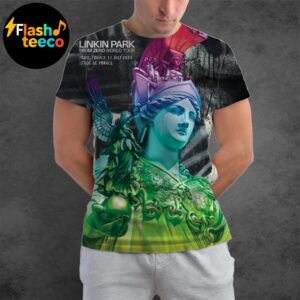 Linkin Park Paris Poster 2025 From Zero World Tour At Stade De France In Paris FR On July 11th 2025 Art By Pichiavo All Over Print Shirt