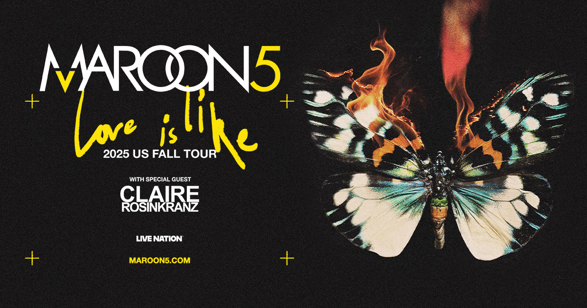 Maroon 5 Announces US Arena Tour