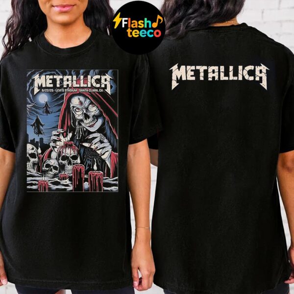 Metallica M72 Santa Clara 2025 Night 2 Venue Tee At Levi’s Stadium In Santa Clara CA On June 22nd 2025 Two Sided Essential T-Shirt