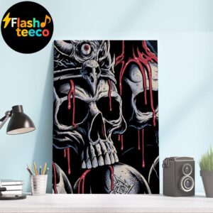 Metallica M72 Santa Clara 2025 Tonight Poster Night 1 At Levi’s Stadium In Santa Clara CA On June 20th 2025 Home Decor Poster Canvas