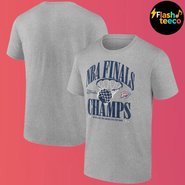 NBA Finals Champions 2024-2025 Are Oklahoma City Thunder Unisex Essential T-Shirt