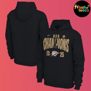 Nike x Oklahoma City Thunder 2025 NBA Finals Champions Pullover Hoodie