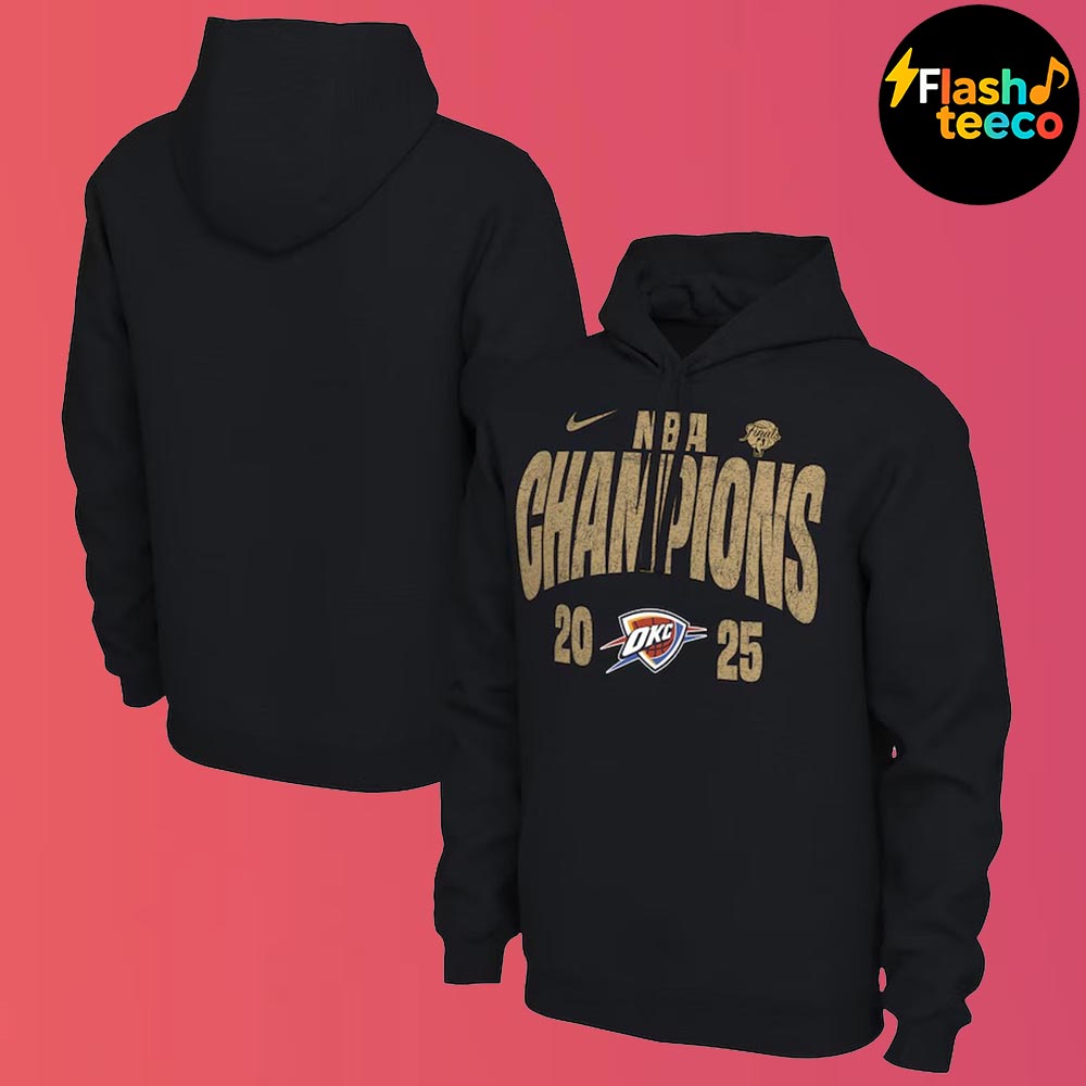 Nike x Oklahoma City Thunder 2025 NBA Finals Champions Pullover Hoodie Nike x Oklahoma City Thunder 2025 NBA Finals Champions Pullover Hoodie