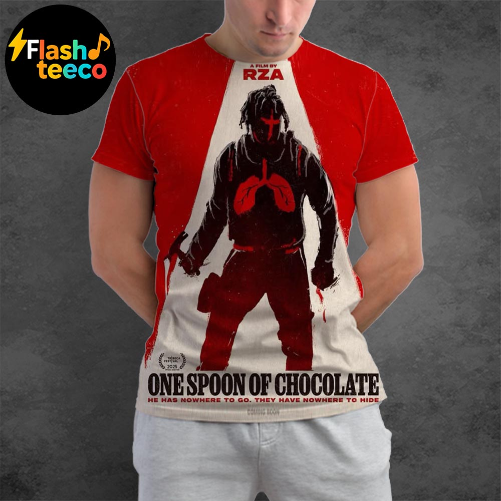 One Spoon Of Chocolate Premiering At The Tribeca Film Festival On June 8th 2025 All Over Print Shirt One Spoon Of Chocolate Premiering At The Tribeca Film Festival On June 8th 2025 All Over Print Shirt