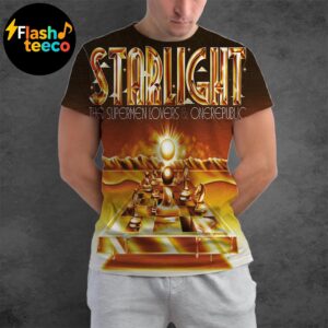 Starlight The Fame By The Supermen Lovers And OneRepublic Out On June 20th 2025 All Over Print Shirt