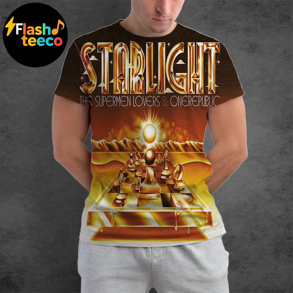 Starlight The Fame By The Supermen Lovers And OneRepublic Out On June 20th 2025 All Over Print Shirt Starlight The Fame By The Supermen Lovers And OneRepublic Out On June 20th 2025 All Over Print Shirt
