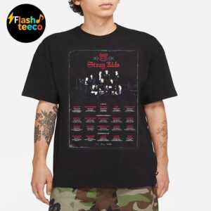 Stray Kids dominATE 2025 Stadium World Tour Poster Unisex Essential T-Shirt