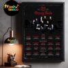 Dave Matthews Band 2025 Summer Tour Dates Wall Art Home Decor Poster Canvas