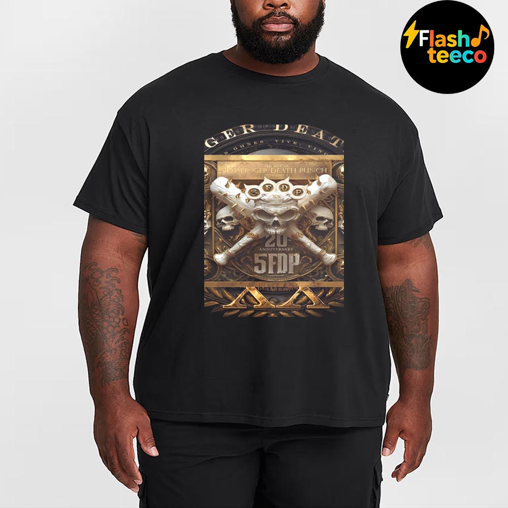 The Best Of Five Finger Death Punch Volume 1 20th Anniversary 5FDP Essential T-Shirt The Best Of Five Finger Death Punch Volume 1 20th Anniversary 5FDP Essential T-Shirt