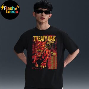 Treaty Oak Revival 2025 Bad State Of Mind Part 2 Poster Leg 2 Dates List Unisex Essential T-Shirt