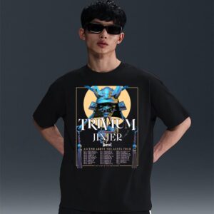 Trivium 2025 Ascend Above The Ashes Tour Dates List With Very Special Guests Jinjer And Heriot From October 31st To December 14th 2025 Unisex T-Shirt