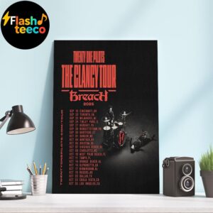Twenty One Pilots The Clancy Tour Breach 2025 Dates List With New Song The Contract Wall Art Home Decor Poster Canvas