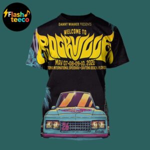 Welcome To Rockville 2026 At Daytona International Speedway In Daytona Beach FL On May 7 8 9 10 2026 All Over Print Shirt