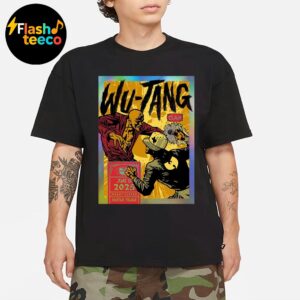 Wu Tang Clan Austin Poster Shaolin Rainbow Foil 2025 The Final Chamber Tour At Moody Center In Austin TX On June 15th 2025 Unisex Essential T-Shirt