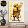 Wu Tang Clan Forever The Final Chamber Tour 2025 Atlanta Poster Killer Bees At State Farm Arena In Atlanta GA On June 11th 2025 Wall Art Home Decor Poster Canvas