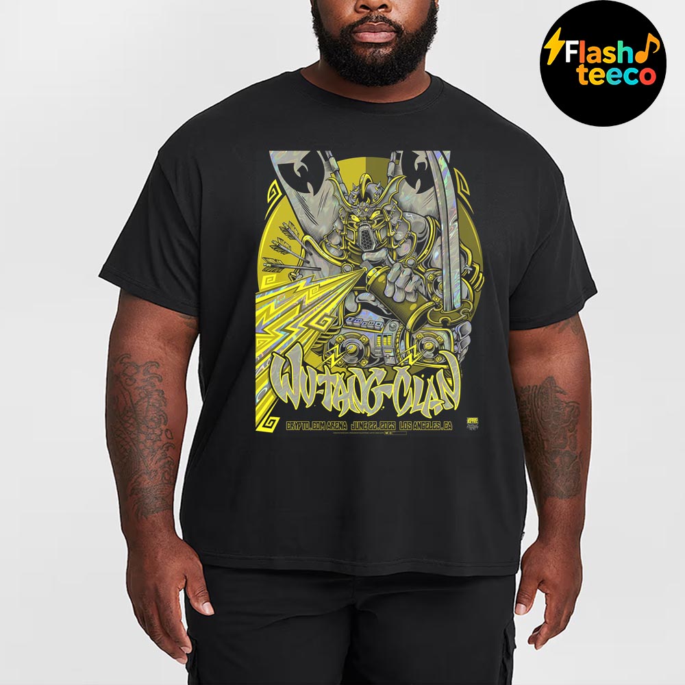 Wu Tang Clan Los Angeles Rainbow Foil Concert Poster The Venue At Crypto.com Arena In Los Angeles CA On June 22nd 2025 Essential T-Shirt Wu Tang Clan Los Angeles Rainbow Foil Concert Poster The Venue At Crypto.com Arena In Los Angeles CA On June 22nd 2025 Essential T-Shirt