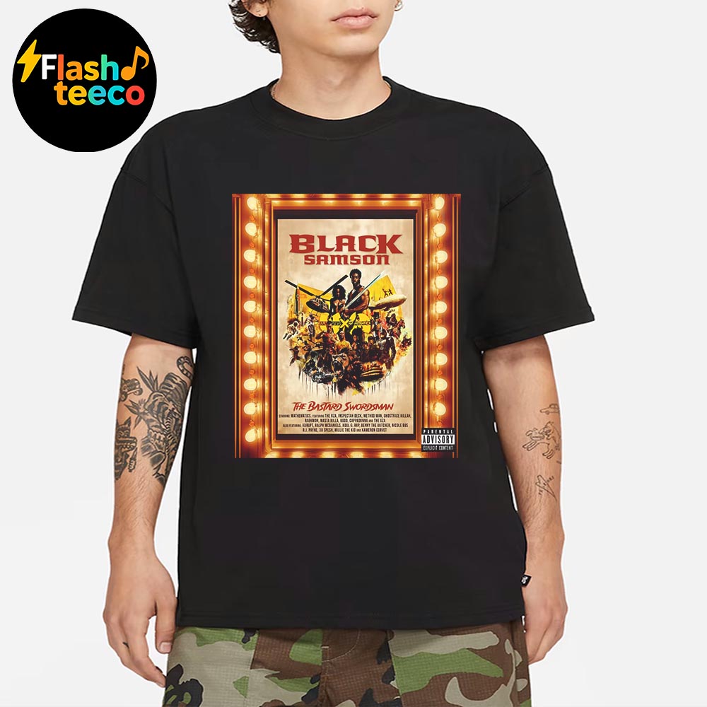 Wu Tang Clan x Mathematics Black Samson The Bastard Swordsman New Album Unisex Essential T-Shirt Wu Tang Clan x Mathematics Black Samson The Bastard Swordsman New Album Unisex Essential T-Shirt