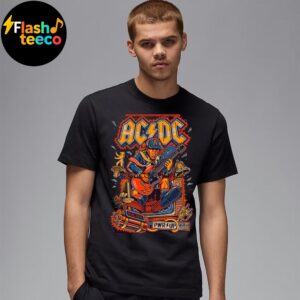 ACDC Berlin 2025 Poster PWR Up Tour Live At The Olympiastadion In Berlin Germany On June 30 2025 Essential T-Shirt