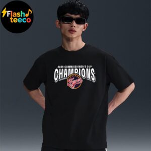 Indiana Fever 2025 WNBA Commissioner’s Cup Champions Unisex Essential T-Shirt